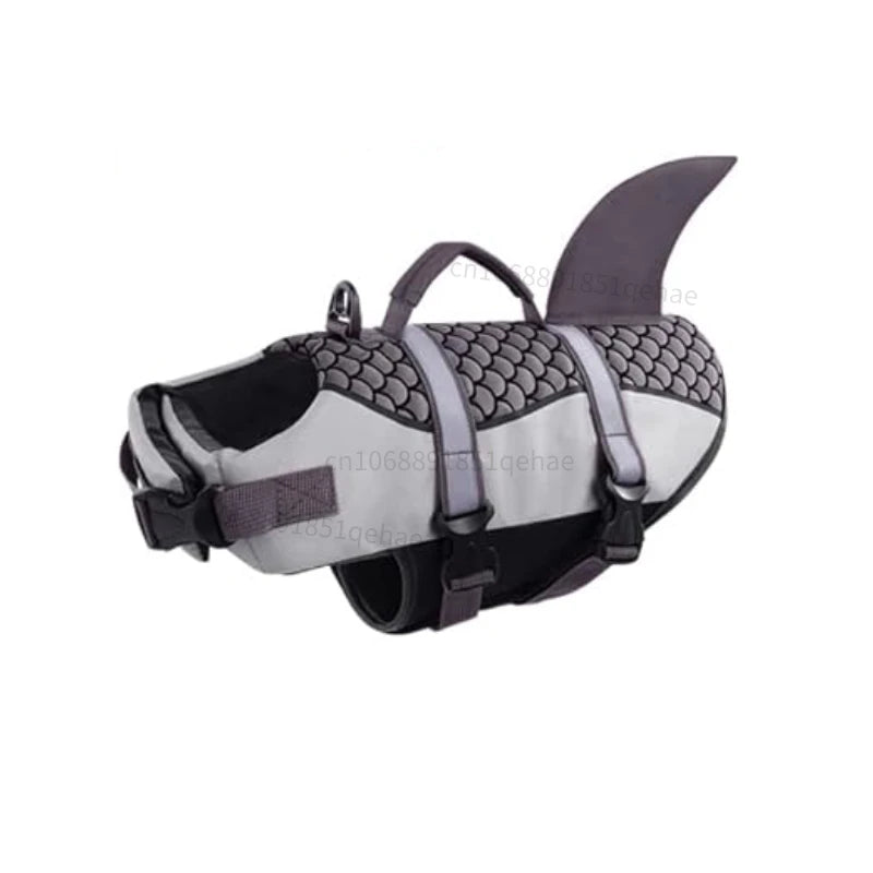 Shark Theme Dog Life Vest