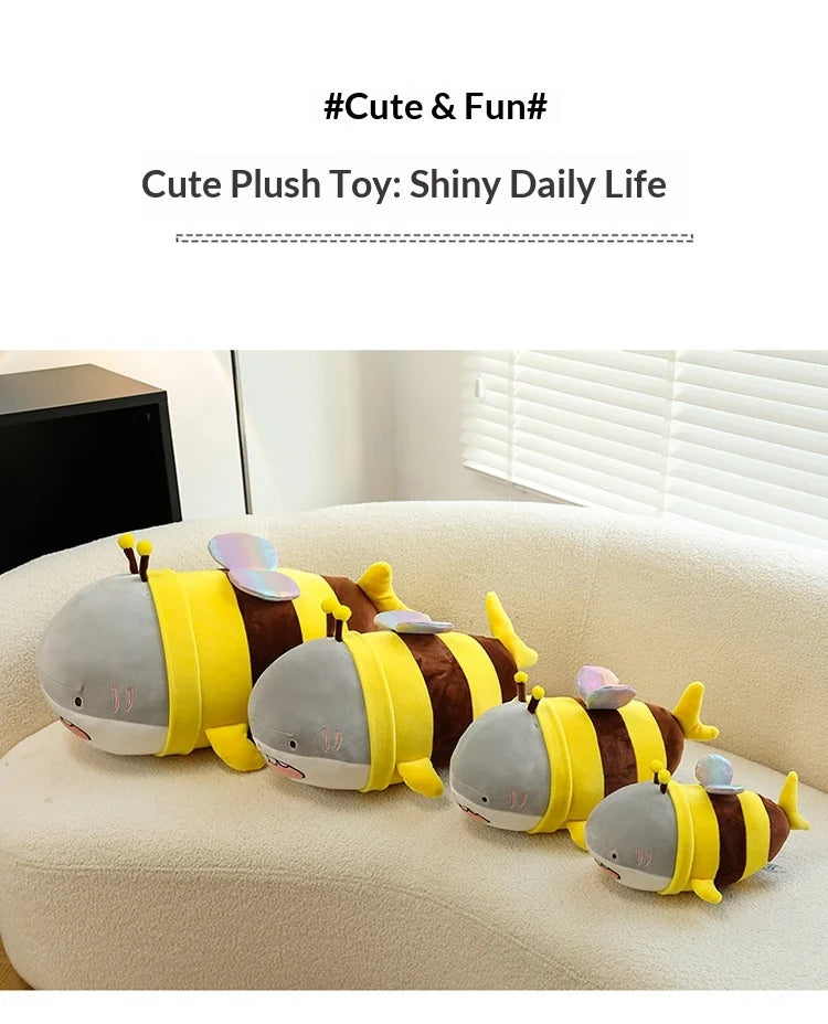 Shark Bee Plushie