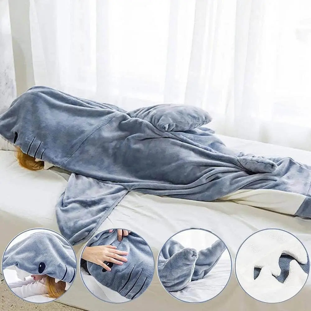 Wearable Shark Blanket