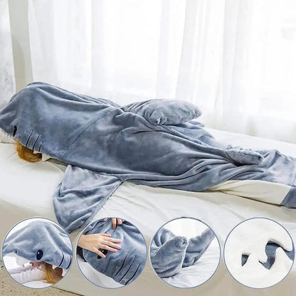 Wearable Shark Blanket