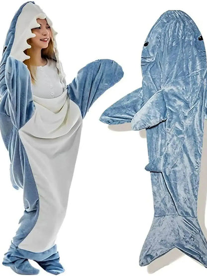 Wearable Shark Blanket