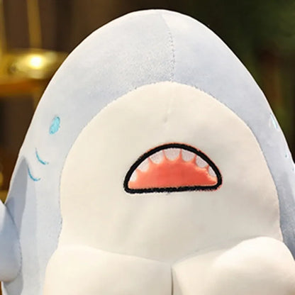 Muscle Shark Plush Doll