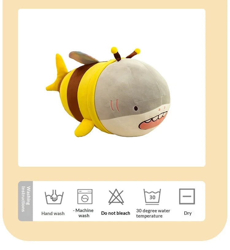 Shark Bee Plushie