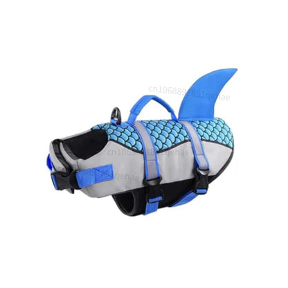 Shark Theme Dog Life Vest