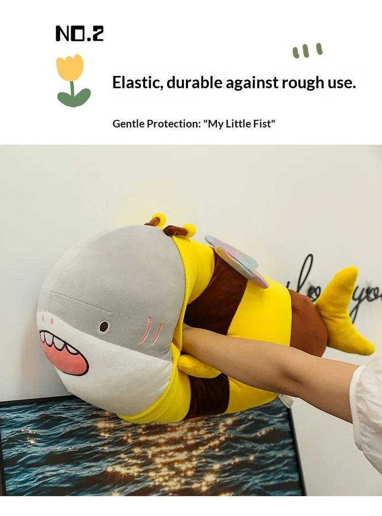 Shark Bee Plushie