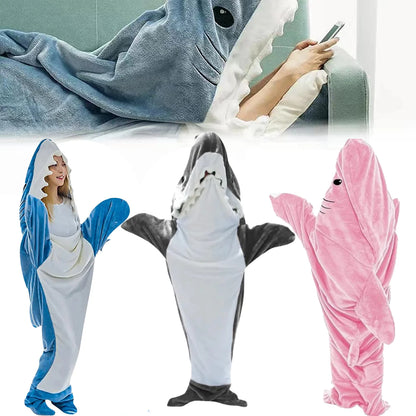 Wearable Shark Blanket