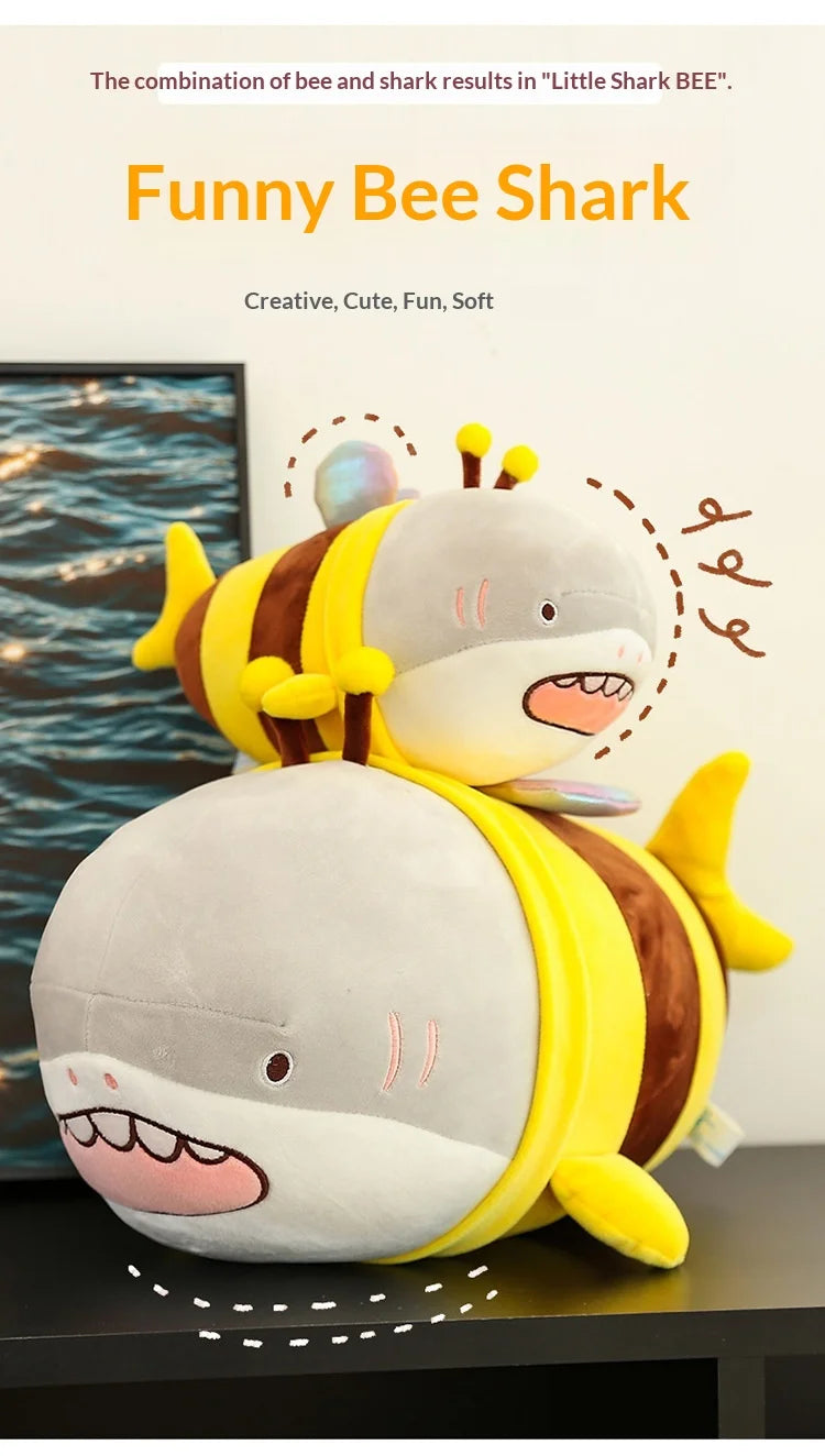 Shark Bee Plushie