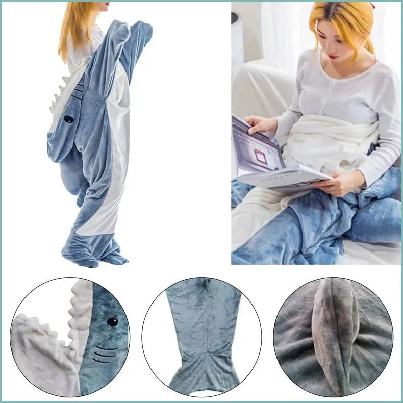 Wearable Shark Blanket