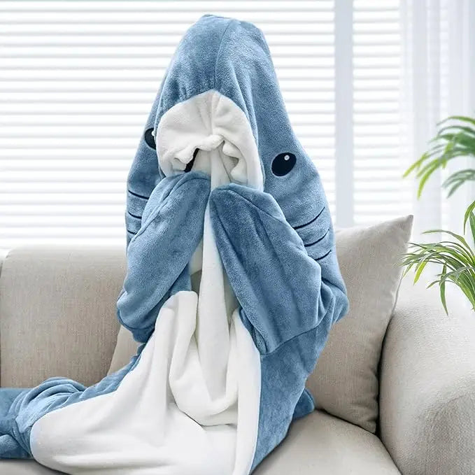 Wearable Shark Blanket