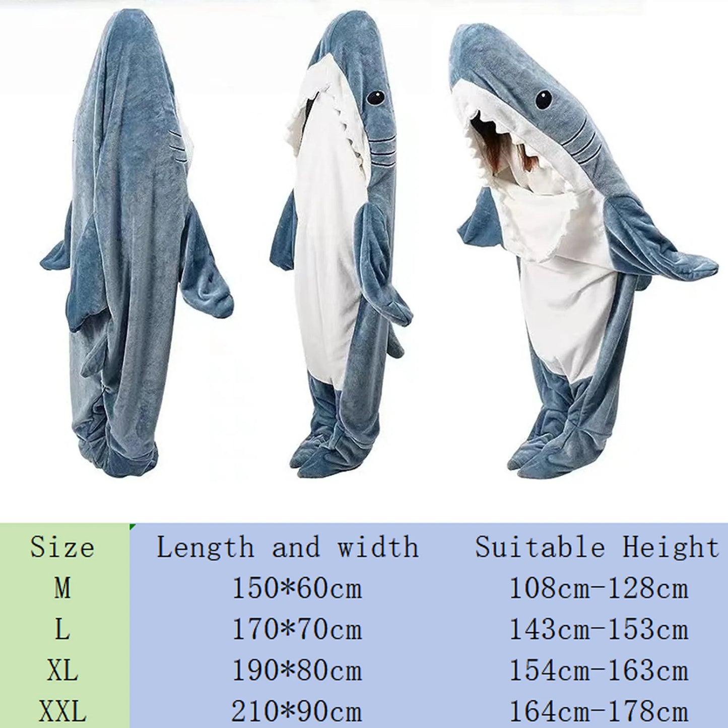 Wearable Shark Blanket