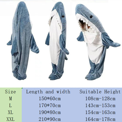 Wearable Shark Blanket