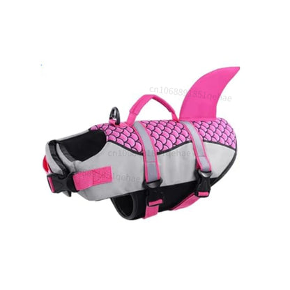 Shark Theme Dog Life Vest